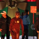 The Flash Filming Christmas