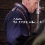 Dominic Purcell filming Legends of Tomorrow