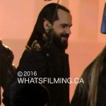 Casper Crump filming Legends of Tomorrow