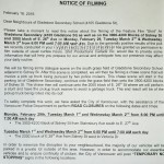 Power Rangers Movie Filming Notice for February 29 to March 2nd at Gladstone Secondary School in Vancouver