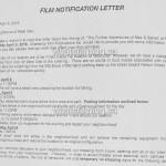 Fifty Shades Darker Freed Filming Notice April 5, 2016 West Oak Vancouver