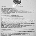 The Man in the High Castle Filming Notice April 11, 2016 Carrall Street Shanghai Alley Vancouver