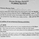 Beijing Meets Seattle Filming Notice Emery Barnes Park & Richards Street Vancouver