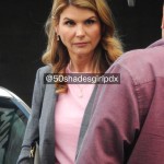 Lori Loughlin as Jennifer Shannon Filming Garage Sale Mystery in Vancouver