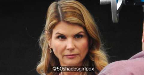 Lori Loughlin Filming Garage Sale Mystery in Vancouver