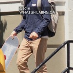 Ross Lynch filming Status Update movie in Vancouver