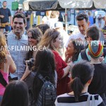 Tyler Hoechlin & Mehcad Brooks take pics with fans