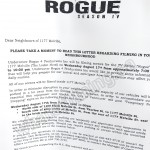 Rogue Filming Notice August 17, 2018 at Loden Hotel on Melville St Vancouver