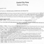 The Flash Filming Notice August 30, 2016 Homer/Dunsmuir/Hamilton St in Vancouver