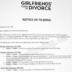 Girlfriends’ Guide to Divorce Filming Notice September 13, 2016 Railway St in Vancouver