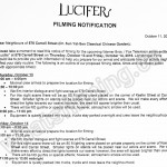 Lucifer Filming Notice October 13-14, 2016 at Dr. Sun Yat-Sen Garden on Carrall St in Vancouver