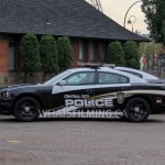 Central City Police cars on set (CCPD)