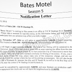 Bates Motel Filming Notice November 15, 2016 at 510 W Hastings St at Richards St in Vancouver