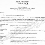 Girlfriends Guide to Divorce Filming Notice November 17-18, 2016 at 494 Railway St & 487 Alexander St in Vancouver