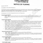 Girlfriends’ Guide to Divorce Filming Notice November 29-December 1, 2016 at Railyway Street in Vancouver