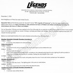 Legends Of Tomorrow Filming Notice December 9 &12, 2016 at West Burnaby United Church