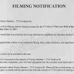 The Lost Wife of Robert Durst Filming Notice June 13, 2017 at Victory Barbers on E Cordova Street in Vancouver