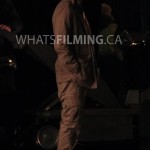 Julian Albert (Tom Felton) dressed a bit like Indiana Jones while filming a scene for The Flash season 3 episode 13 in Vancouver